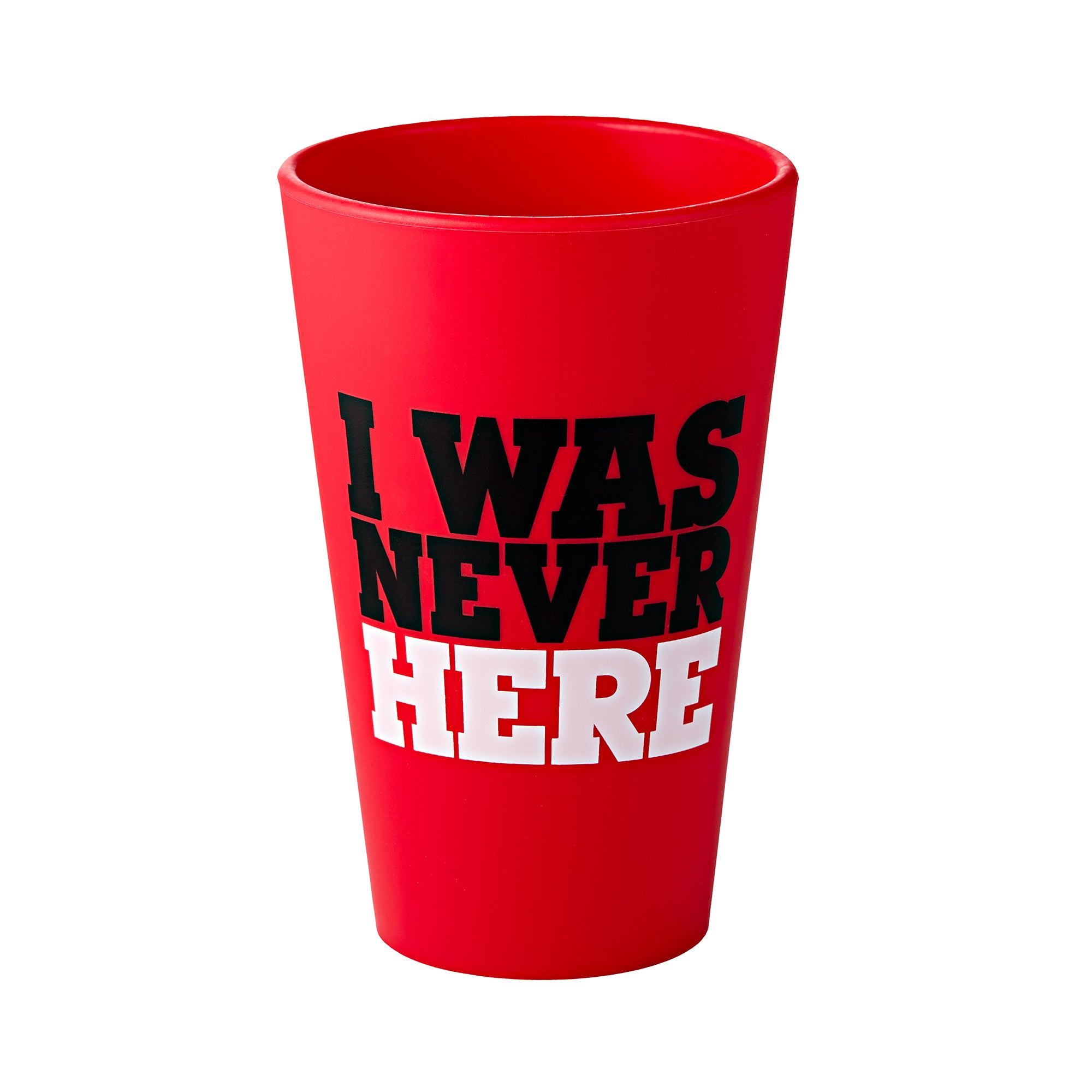 I Was Never Here Silicone Pint Glass
