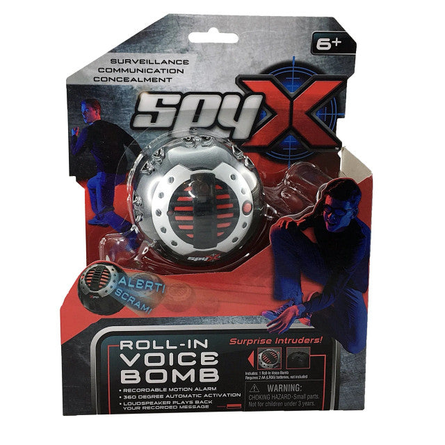 Spy X Roll In Voice Bomb Recorder With Motion Alarm