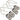 Party Set Secret Agent Dog Tags (Set of 4)