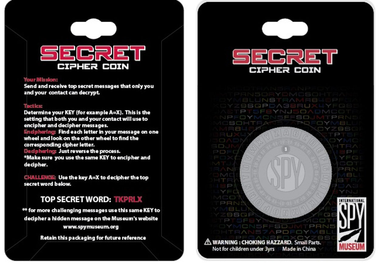 Secret Cipher Coin
