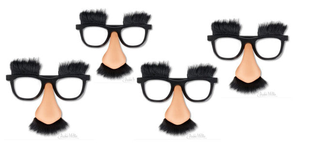 Disguise Groucho Glasses-Set of 4