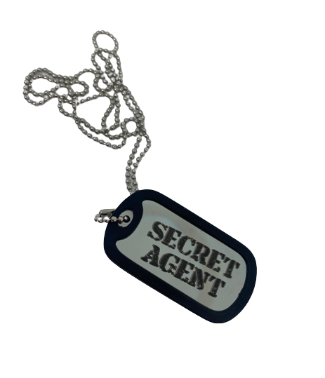 Secret Agent Dog Tag (Spy Museum Exclusive)
