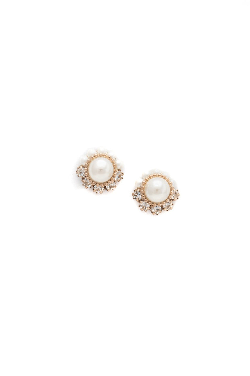 Real Spies Real Stories Pearl Studs