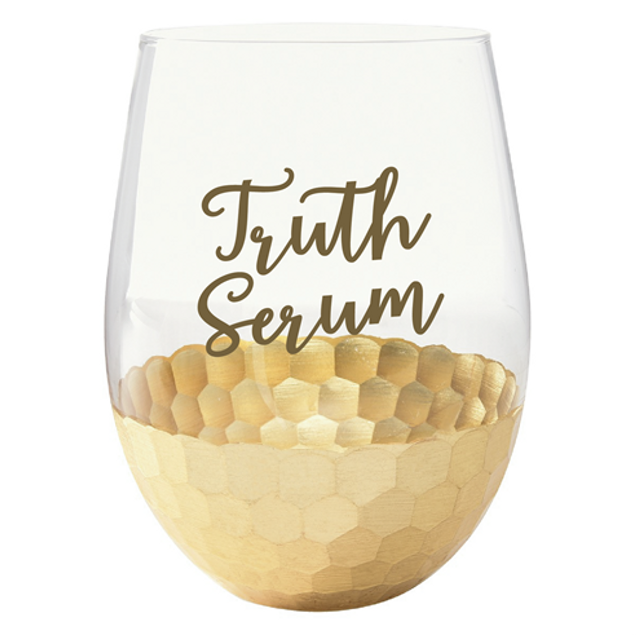 Truth Serum Stemless Wine Glass
